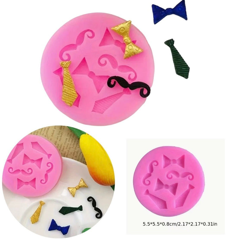 Molde Bigotes, corbatas y corbatines - Mi Velería