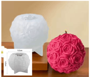 Molde esfera de rosas - Mi Velería