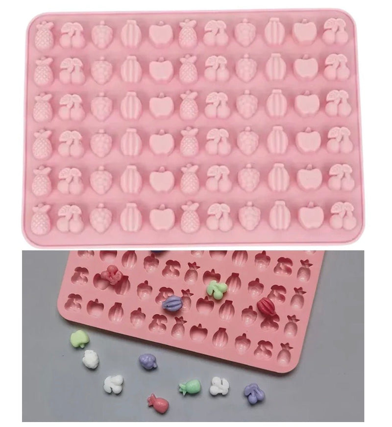 Molde Mini Fruticas Waxmelts - Mi Velería