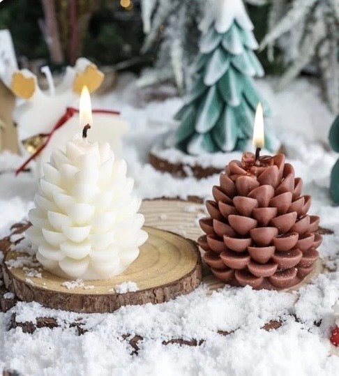 Molde Piña de Navidad - Mi Velería