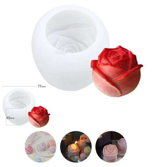 Molde Rosa Grande - Mi Velería