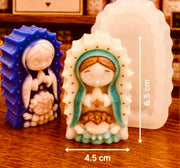 Molde Virgen de Guadalupe - Mi Velería