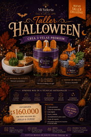 Taller Halloween 2026 - Mi Velería